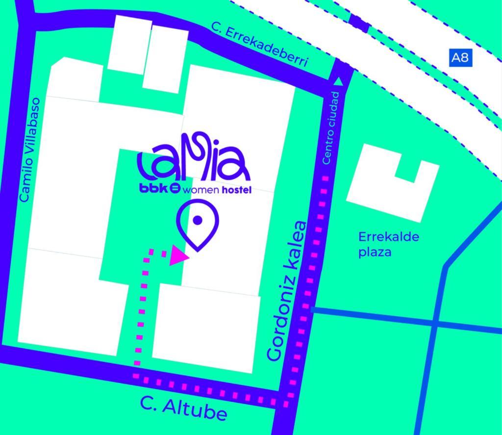Lamia Bbk Women Hostel-Solo Mujeres Bilbao Exteriör bild